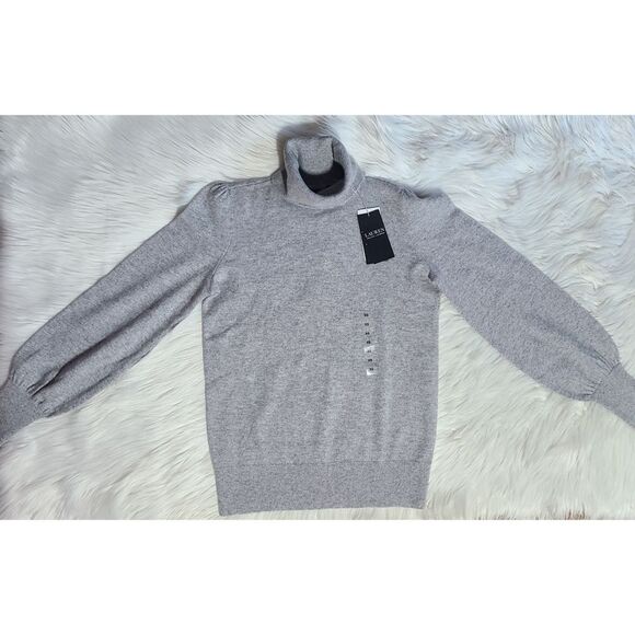 NWT|Lauren Ralph Lauren 100% Cashmere Turtleneck Sweater, XS - Picture 5 of 11